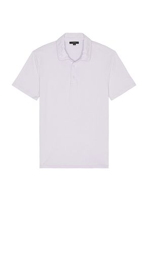 Garment Dye Polo in Lavender. - size L (also in M, S, XL/1X) - Vince - Modalova