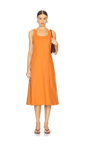 Seamed Tank Dress in Orange. - size 0 (also in 00, 2, 4, 6, 8) - Vince - Modalova