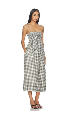 GESMOKTES CAMISOLE-KLEID MIT BINDEGÜRTEL in . Größe XXS. Also in XS - Vince - Modalova