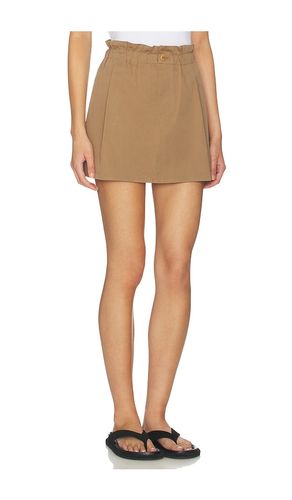 Mid Rise Cotton Pull On Skort in . Taglia L. Also in M, XL - Vince - Modalova