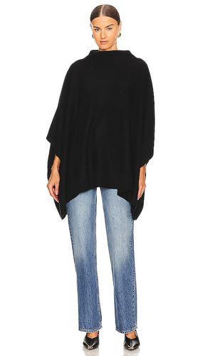 Funnel Neck Boiled Cashmere Knit Poncho in - Vince - Modalova