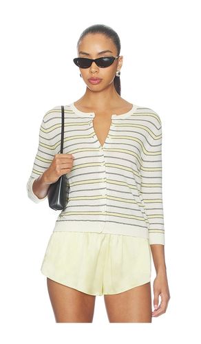 GESTREIFTE STRICKJACKE MIT 3/4-ÄRMELN in . Größe M. Also in S, XS - Vince - Modalova