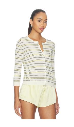 GESTREIFTE STRICKJACKE MIT 3/4-ÄRMELN in . Größe M. Also in S, XS - Vince - Modalova