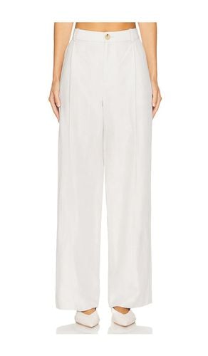 High Waisted Casual Tailored Wide Leg in Ivory. - size 0 (also in 00, 10, 2, 6, 8) - Vince - Modalova