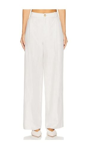 High Waisted Casual Tailored Wide Leg in Ivory. - size 6 (also in 8) - Vince - Modalova