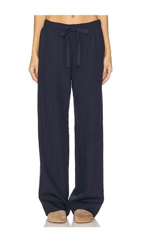 Mid Rise Utility Drawstring Pant in Navy. - size M (also in S, XS) - Vince - Modalova