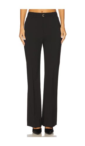 SLIM-HOSE MIT HOHEM BUND, AUSGESTELLTEM BEINSAUM & GÜRTEL in . Größe 0. Also in 10 - Vince - Modalova