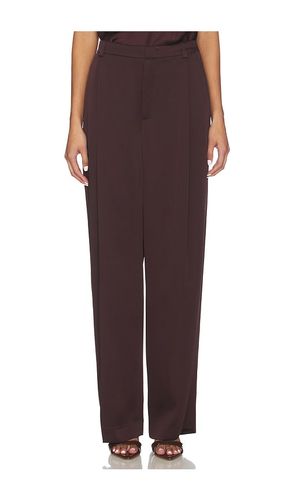 Mid Rise Wide Leg Pleated Trouser in . Taglia 2. Also in 4, 8 - Vince - Modalova