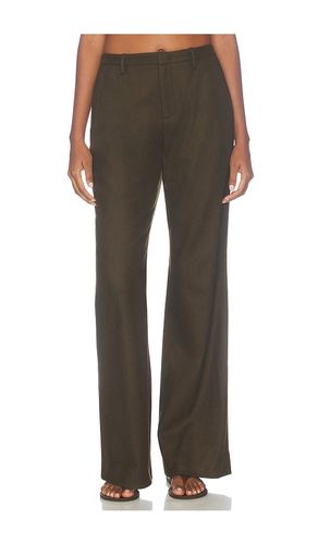 Simone Mid Rise Soft Flannel Flare Pant in . Größe 0. Also in 00, 10, 4, 6, 8 - Vince - Modalova