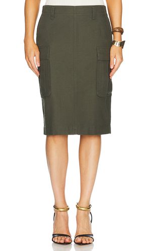 Utility Cargo Skirt in Dark Green. - size 00 (also in 2, 4, 8) - Vince - Modalova