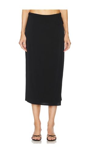 Midi Tie Wrap Skirt in . - size L (also in M, S, XS) - Vince - Modalova