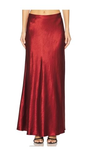 Satin Maxi Skirt in Red. - size L (also in M, S, XS) - Vince - Modalova