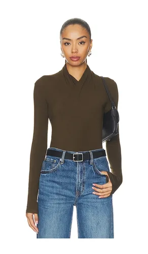 Longsleeve Fixed Wrap Top in . Size XS. Also in S, M, L - Vince - Modalova
