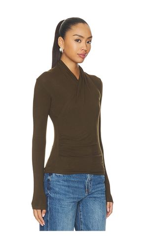 Longsleeve Fixed Wrap Top in . Größe L. Also in M, S - Vince - Modalova