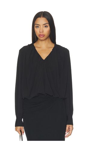 Long Sleeve V Neck Bubble Top in . Größe L. Also in M, S, XS - Vince - Modalova