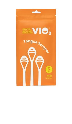 Herramienta de cuidado bucal tongue scraper pack of 3 en color multi talla all - VIO2 - Modalova