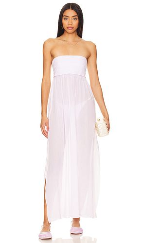 Davina Long Cover Up Dress in White. - size L (also in S) - Vix Swimwear - Modalova