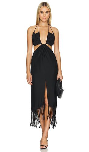 Vestido midi amra en color talla L en - Black. Talla L (también en M, S, XS) - Vix Swimwear - Modalova