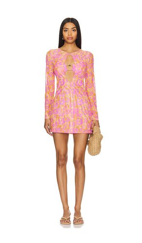 Cleo Short Cover Up Dress in Pink. - size M (also in S, XL, XS) - Vix Swimwear - Modalova