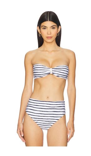 Sunny Bandeau Bikini Top in White,Navy. - size L (also in XL) - Vix Swimwear - Modalova