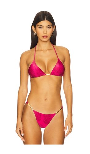 Candice Triangle Bikini Top in Pink. - size L (also in M, S) - Vix Swimwear - Modalova