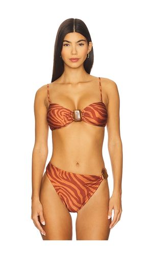 Misty Bandeau Bikini Top in Brown. - size S (also in M, L) - Vix Swimwear - Modalova
