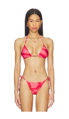 Iggy Triangle Bikini Top in Pink. - size L (also in M, S, XL) - Vix Swimwear - Modalova