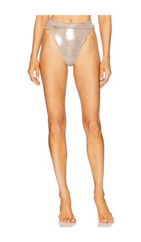 Cassie Hot Pants in Metallic Neutral. - size L (also in S) - Vix Swimwear - Modalova