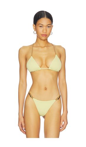Nancy T Back Tri Top in Olive. - size L (also in M, S) - Vix Swimwear - Modalova