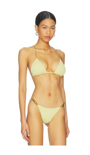 Nancy T Back Tri Top in Olive. - size L (also in M, S) - Vix Swimwear - Modalova