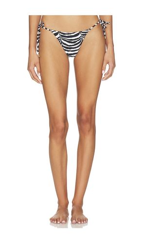Tie Side Bottom Cheeky in Black,White. - size L (also in M, S, XL) - Vix Swimwear - Modalova