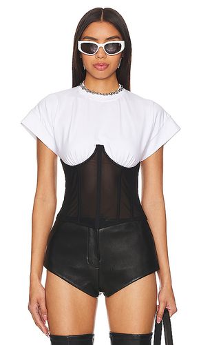 Corset T-shirt in ,Black. - size S (also in XS) - Versace Jeans Couture - Modalova