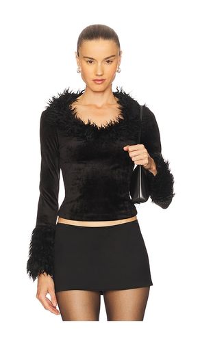 Velvet Top in . - size 36 (also in 38, 40, 42, 46) - Versace Jeans Couture - Modalova