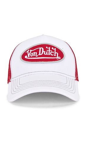 Staple Trucker Hat in White - Von Dutch - Modalova