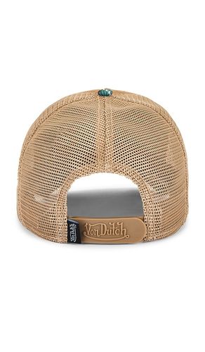 Plaid Cord Trucker Hat in - Von Dutch - Modalova