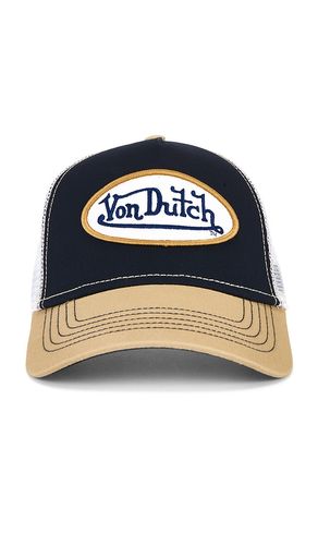 Staple Trucker Hat in Brown - Von Dutch - Modalova