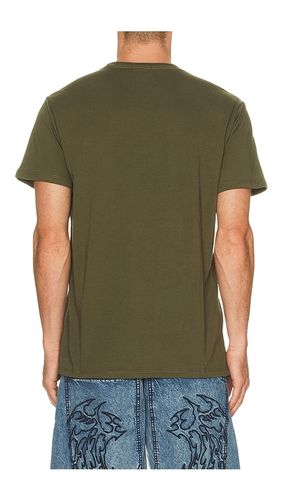 Vertical logo tee in color olive size S (also in M, L) - Von Dutch - Modalova