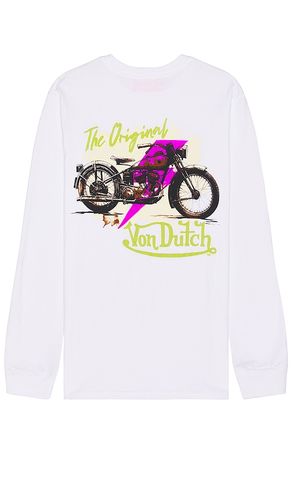 Biker Shop Graphic Long Sleeve Tee in . - size M (also in S, XL/1X, XXL/2X) - Von Dutch - Modalova