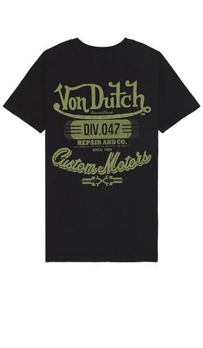 Custom Motors Graphic Tee in . - size S (also in XL/1X, XXL/2X) - Von Dutch - Modalova