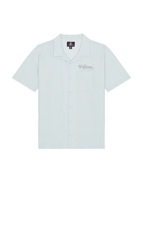 Otis Stone Camp Shirt in Baby Blue. - size L (also in M, S) - Volcom - Modalova