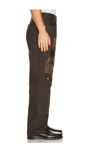 Straight Denim Jeans in Brown. - size 30 (also in 32, 34, 36) - vowels - Modalova