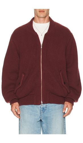 Knitted bomber jacket in color red size 3 (also in 4) - vowels - Modalova