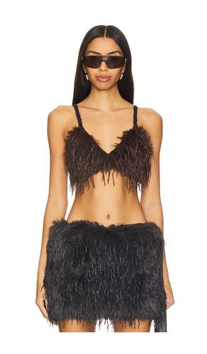 Knitted Faux Feather Bra in . - size 36 (also in 38, 40) - Vaillant - Modalova