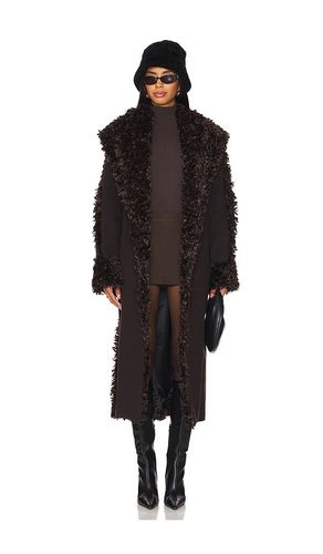 Over Size Wrap Coat in Brown. - size 38 (also in 40) - Vaillant - Modalova
