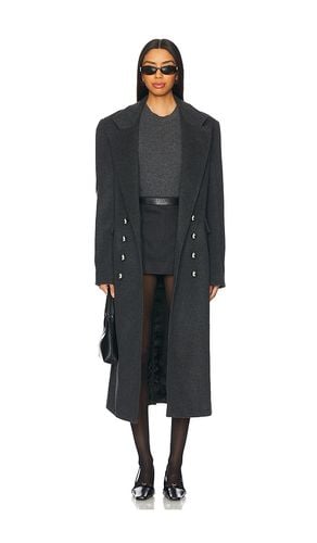 Double Breasted Long Wool Coat in Grey. - size 36 (also in 38, 40) - Vaillant - Modalova