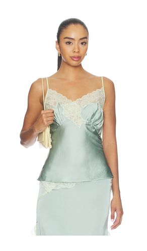 Signature Lace Top in Blue. - size 36/S (also in 38/M, 40/L) - Vaillant - Modalova