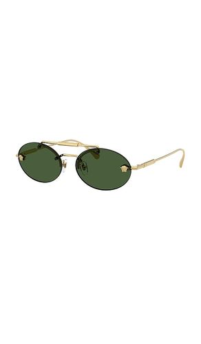 VERSACE Oval Sunglasses in Multi - VERSACE - Modalova