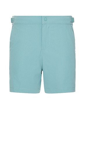 Microseersucker Swim Short in Blue. - size L (also in S, XXL/2X) - Vintage Summer - Modalova