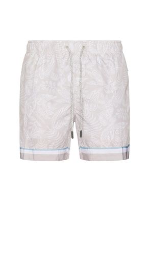 Ponji Swim Volley Swim Short in Brown. - size L (also in M, S) - Vintage Summer - Modalova