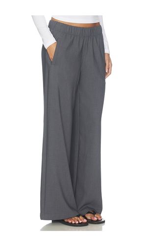 Sander Elastic Waist Trouser in Charcoal. - size L (also in M, S, XS) - Vuori - Modalova